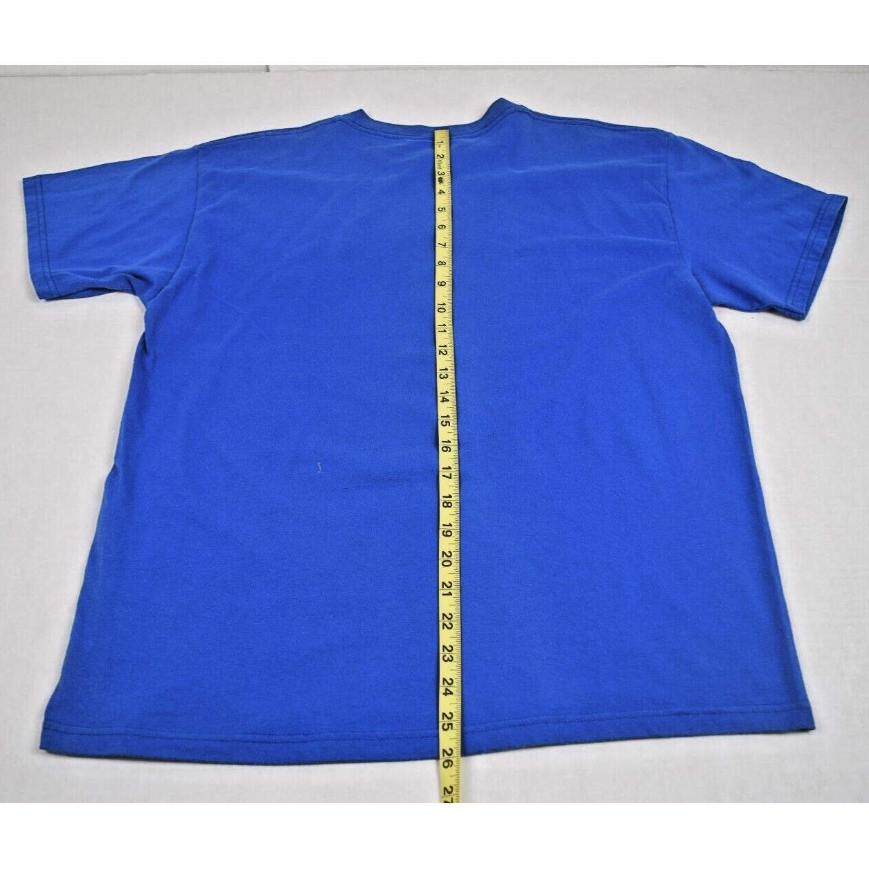 Vintage T-Shirt Fruit Loom Size M 90s Blue Texas Armadillo Cactus Western