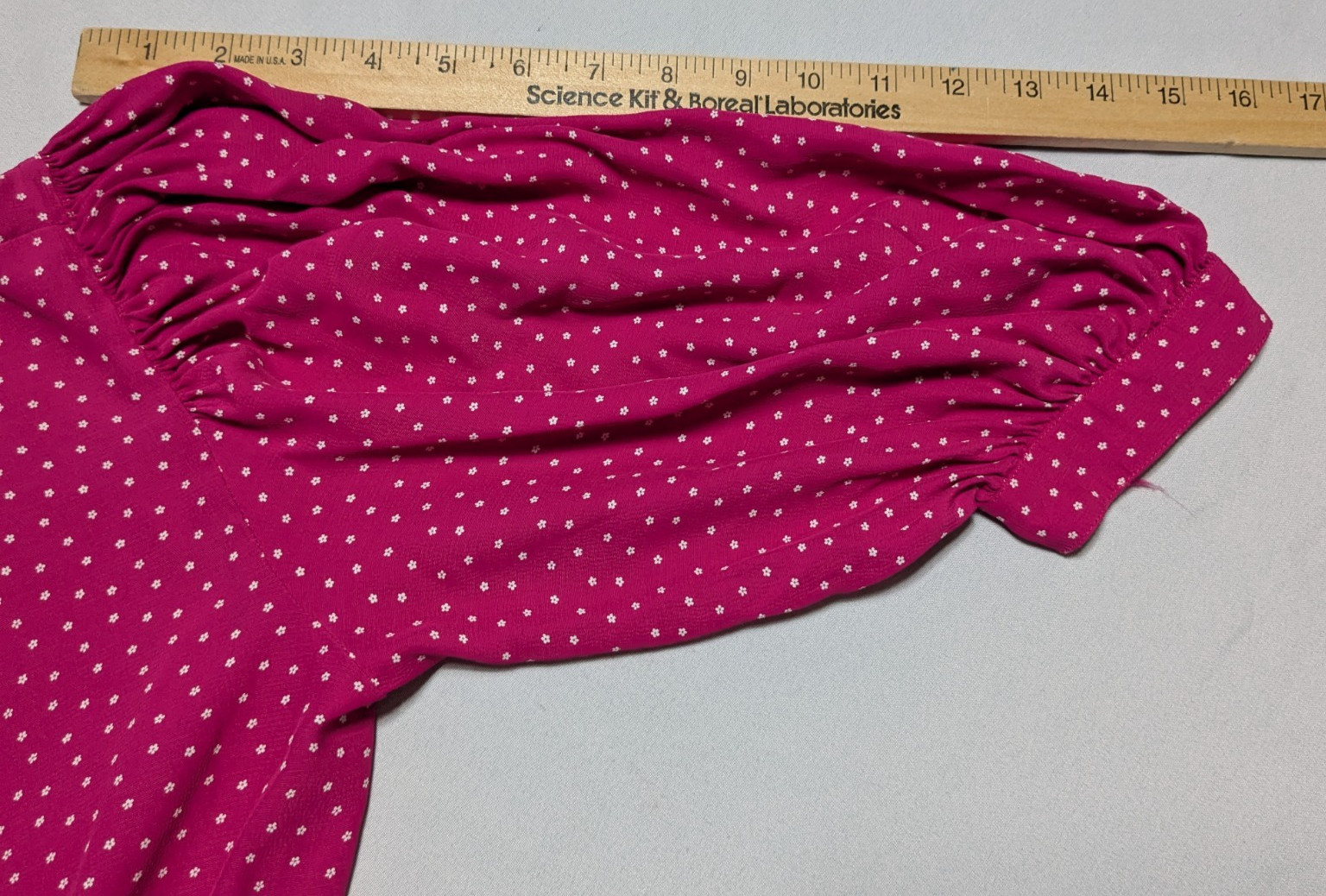 VTG 80s MAGGY LONDON BY JEANNENE BOOHER Pink Floral Polka Dot Dress – Women 6