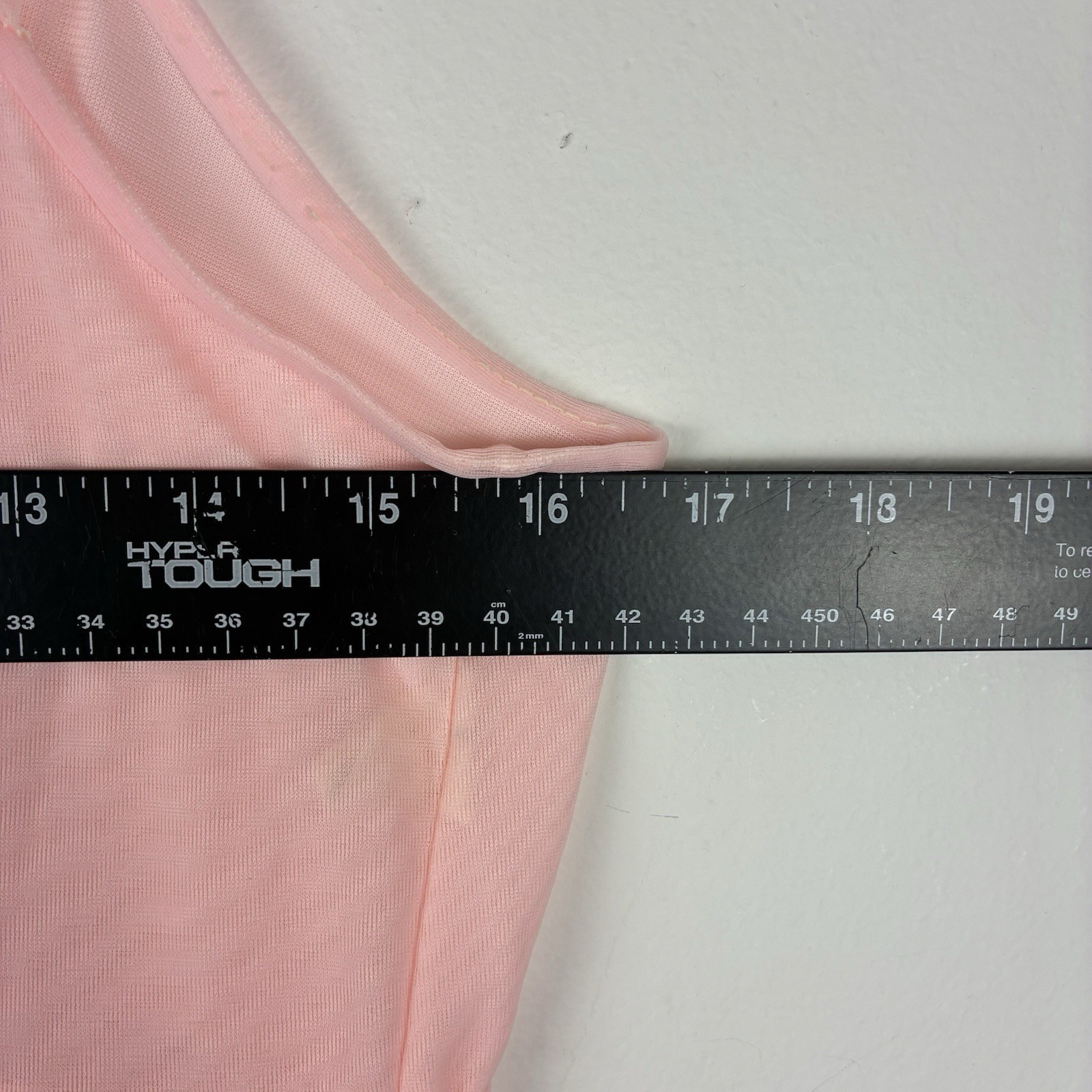 Vintage Lisette by Al Sterling Pink Nylon Lace Trim Nightgown Women’s Medium