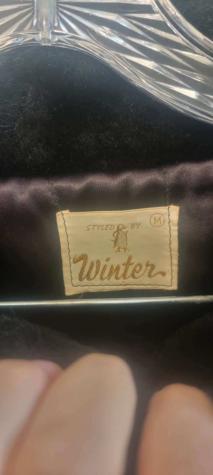 Styled By Winter Vintage Mobwife 1960s Faux Fur Feminine Blazer/Jacket Size M
