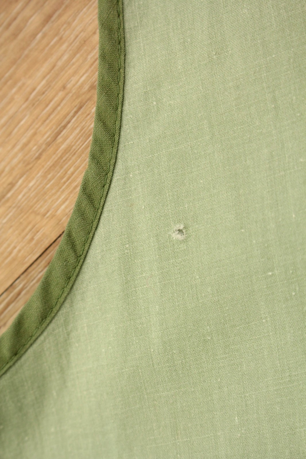 VTG Women’s 50s Sage Green Novelty Puppy Print Cotton Sun Dress S/M 1950s Dog