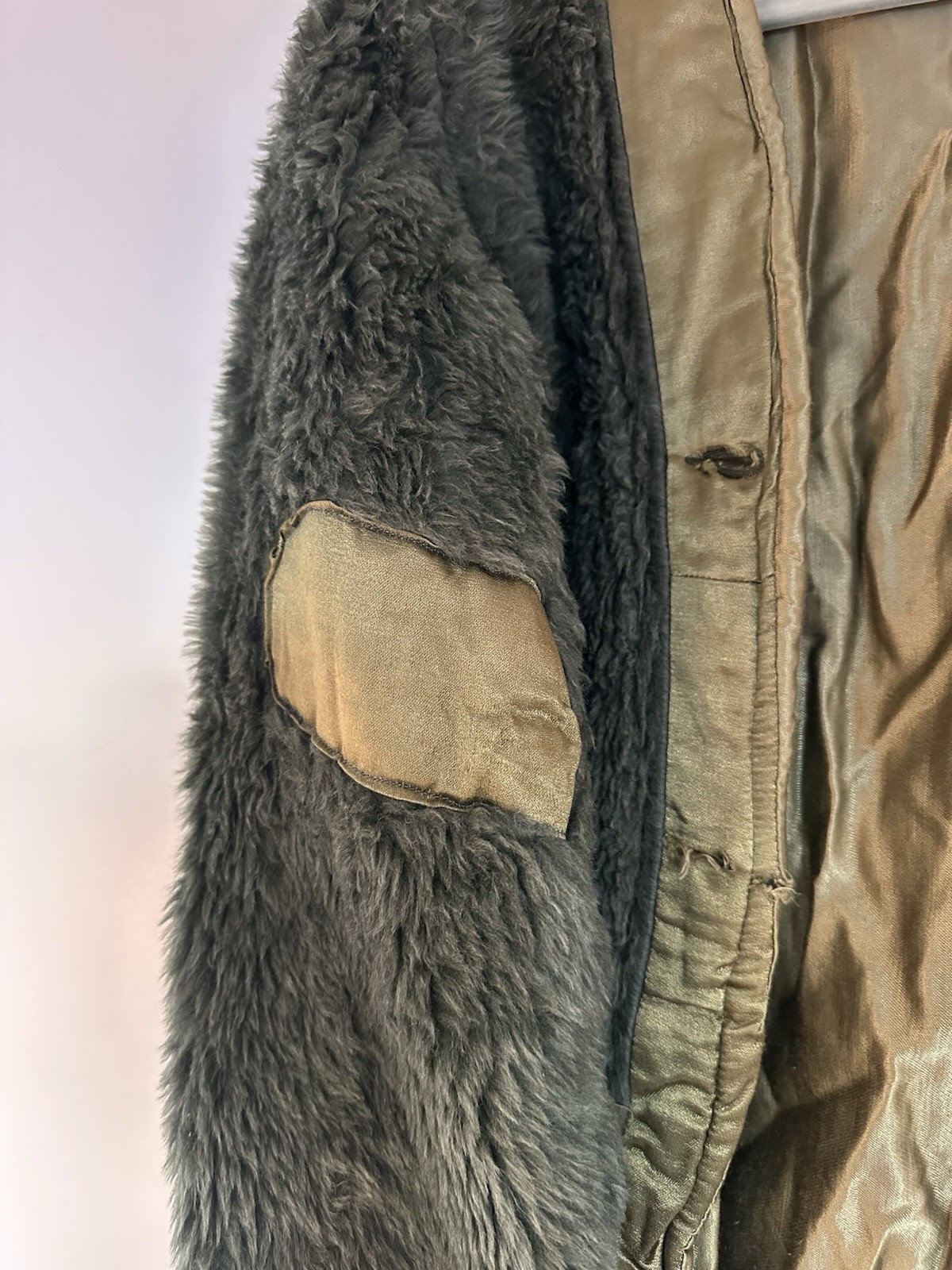 Vintage Reversible Military Liner Jacket