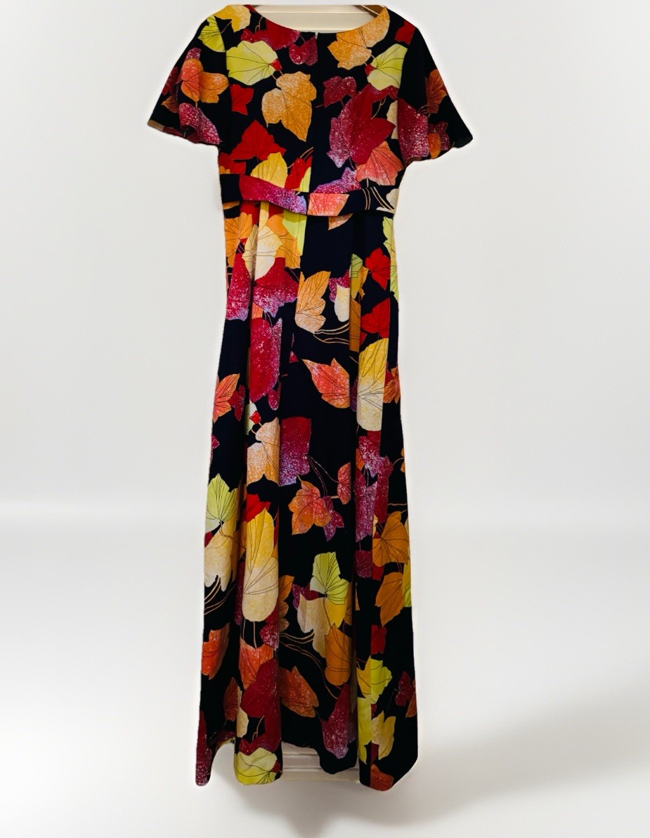 Vintage Casual Ceire Hawaiian Maxi Dress By Hawaii Nei Honolulu Size 10 Floral