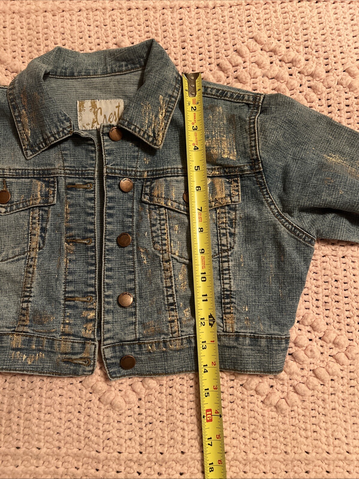 Vintage Crest Jeans Denim Outfit “70s – 80’s Costume”