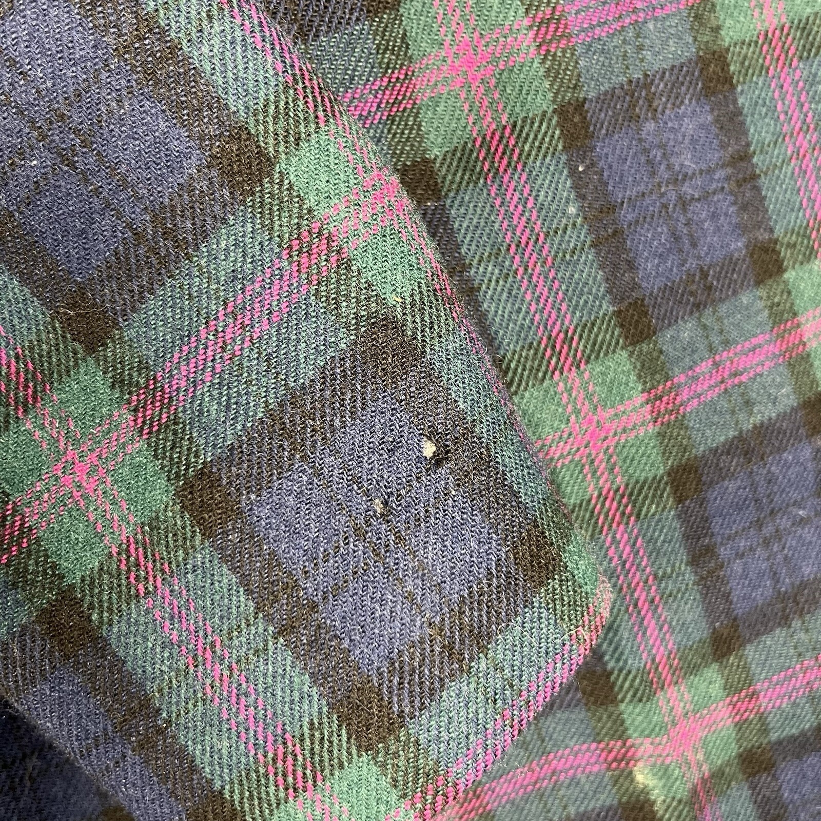 Vintage Pendleton Wool Plaid Suit Blazer Pants Set Green Blue Old Money