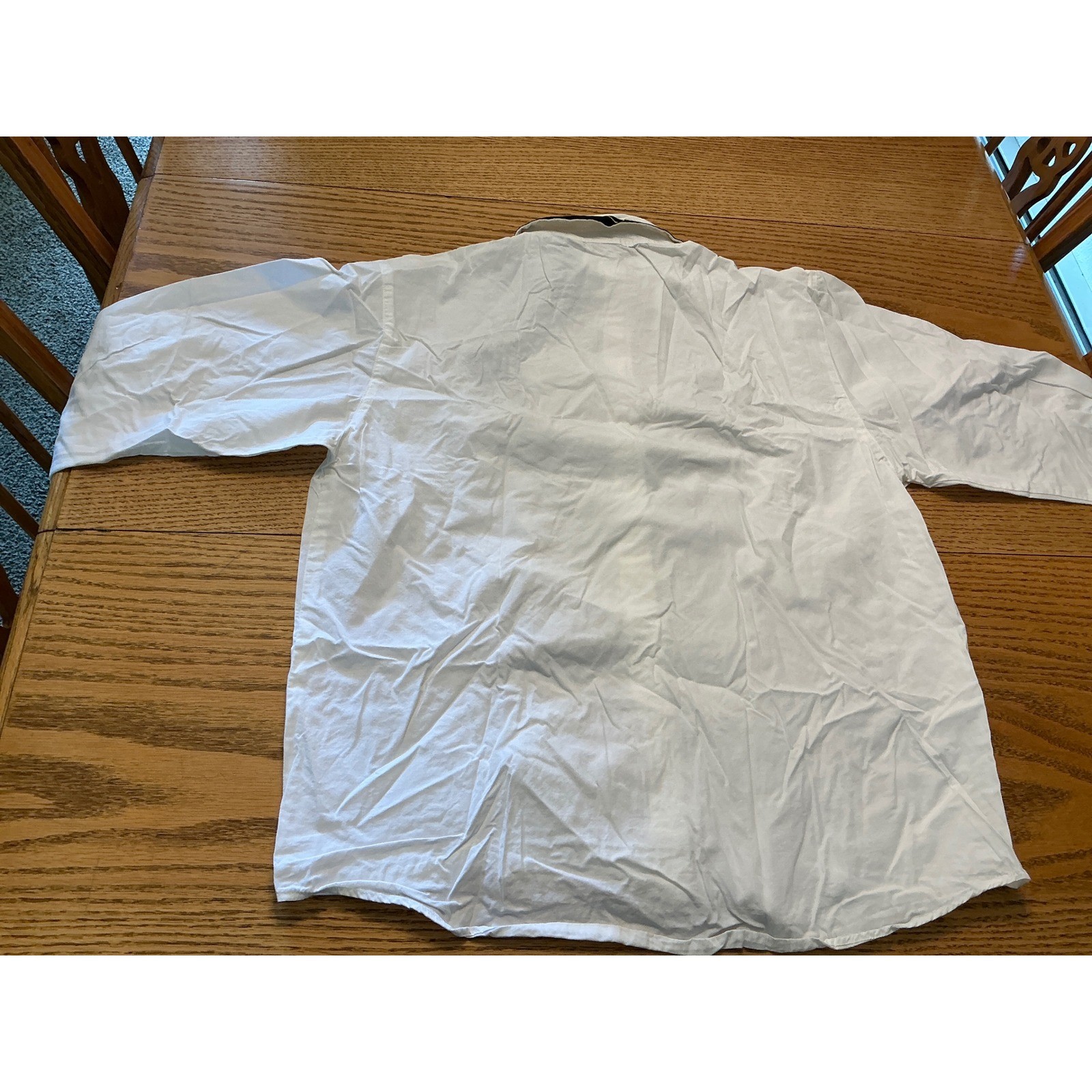 Vintage Disney Store Mickey Minnie Donald Daisy Embroidered Button Down Shirt L