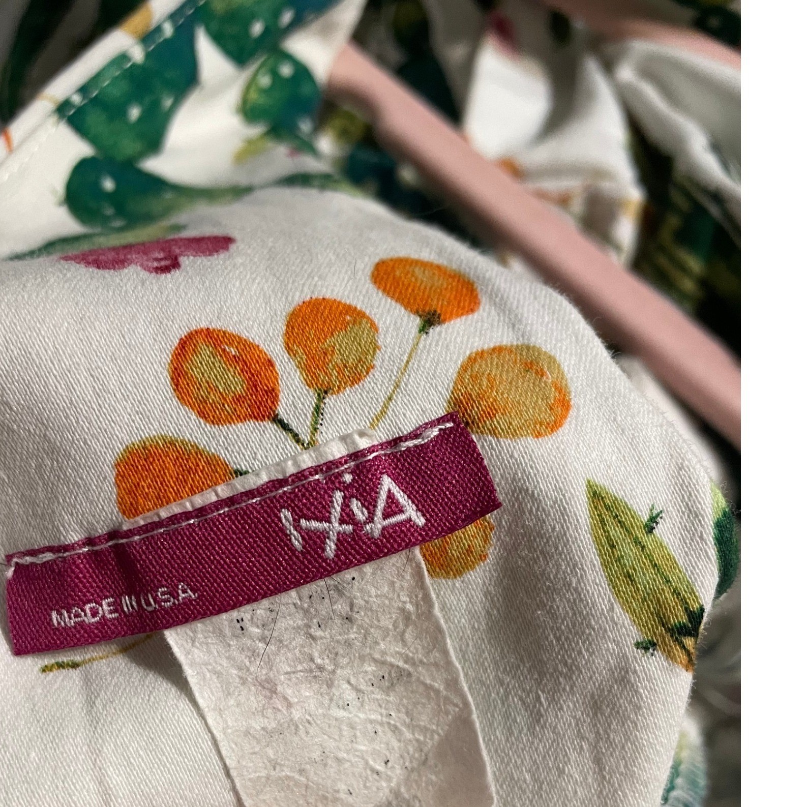 Modcloth IXIA Succulents Cactus Dress Size M Retro Houseplants Gardening Plants