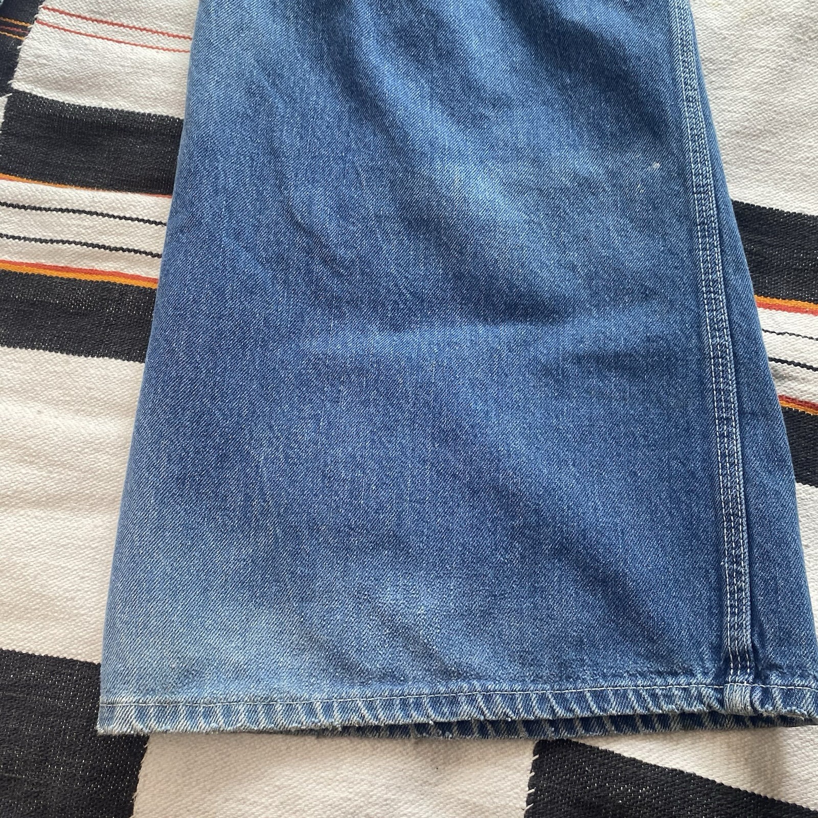 Vintage 70’s Levi’s Bell Bottom Denim Jeans. Boho. Hippie. Festival. Size 25/32.