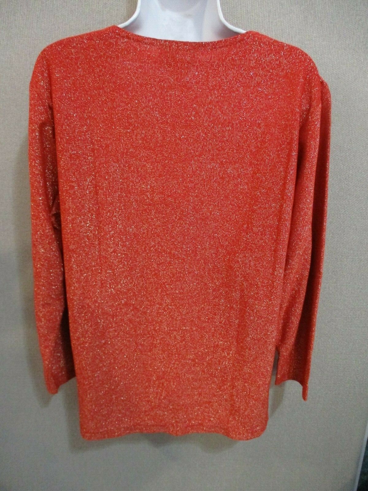 90’s Cervelle Sparkly Metallic Sweater Size Small Made in USA