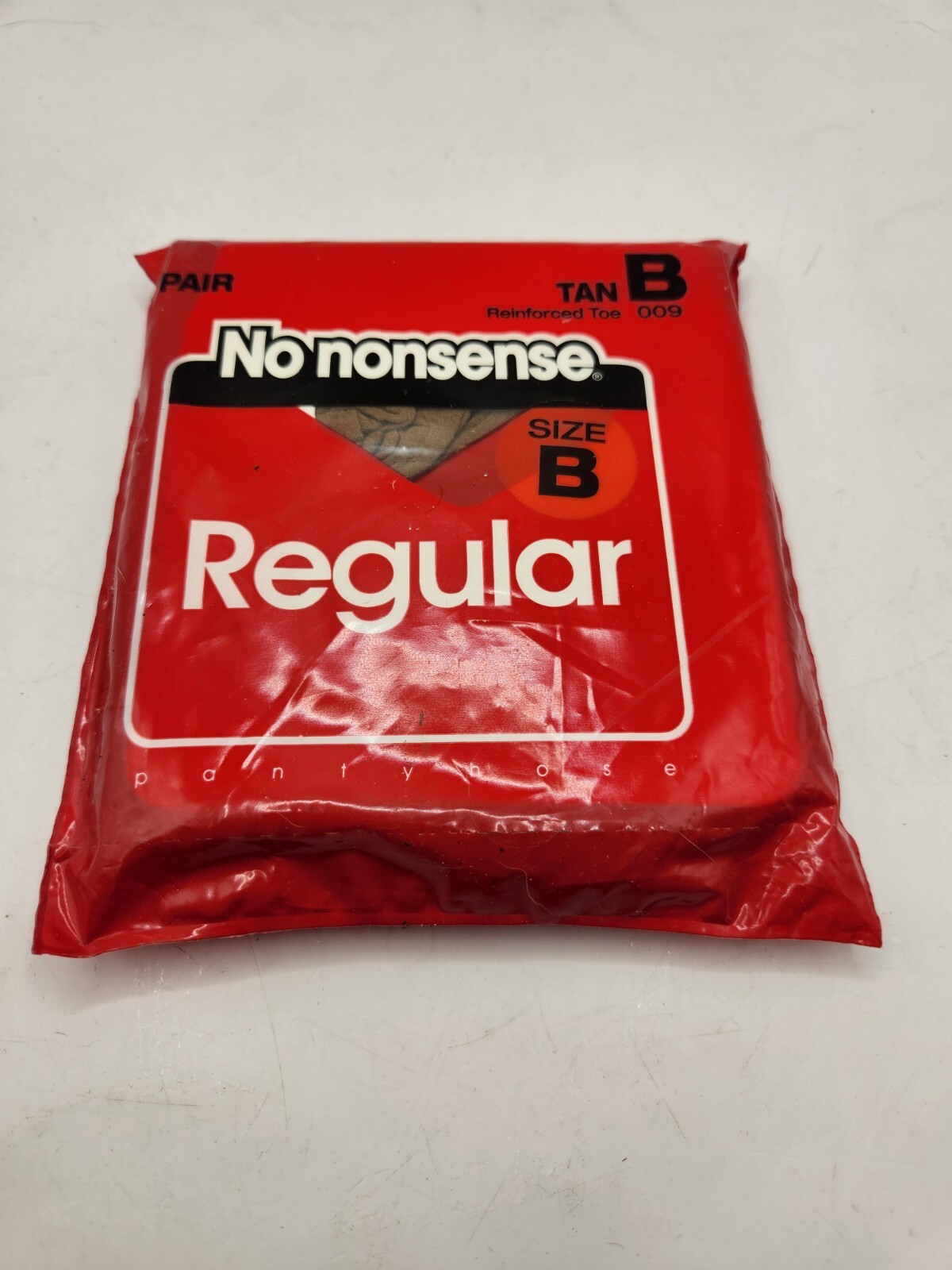 Vintage 1985 No Nonsense Regular Panty hose, 009 Tan Size B New Nos
