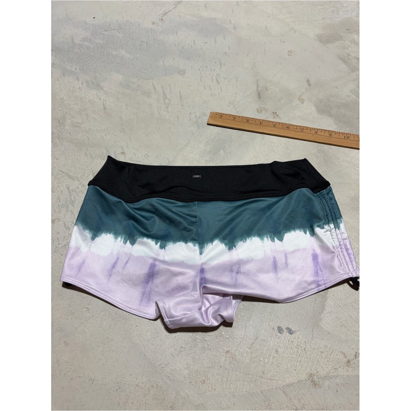 Victoria’s Secret pink Tie-Dye Swim shorties large