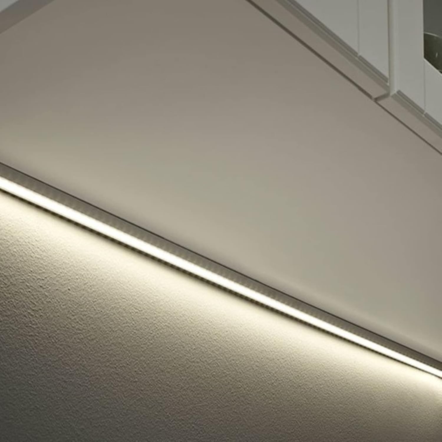 THMOOTHER 10x 3.28ft LED Strip U Channel Diffuser Matte Black Aluminum