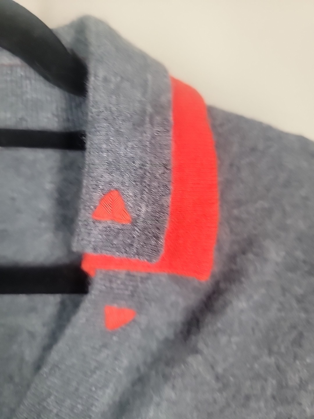 Vintage Dalton 100% Virgin Cashmere Soft Cardigan Crop Sweater Red Gray