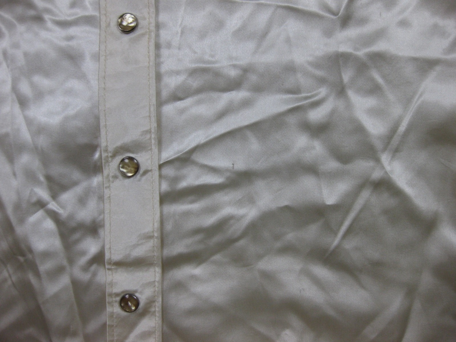 Vintage 70s Wrangler Shirt Womens (30) Satin Pearl Snap Western Cowgirl Floral
