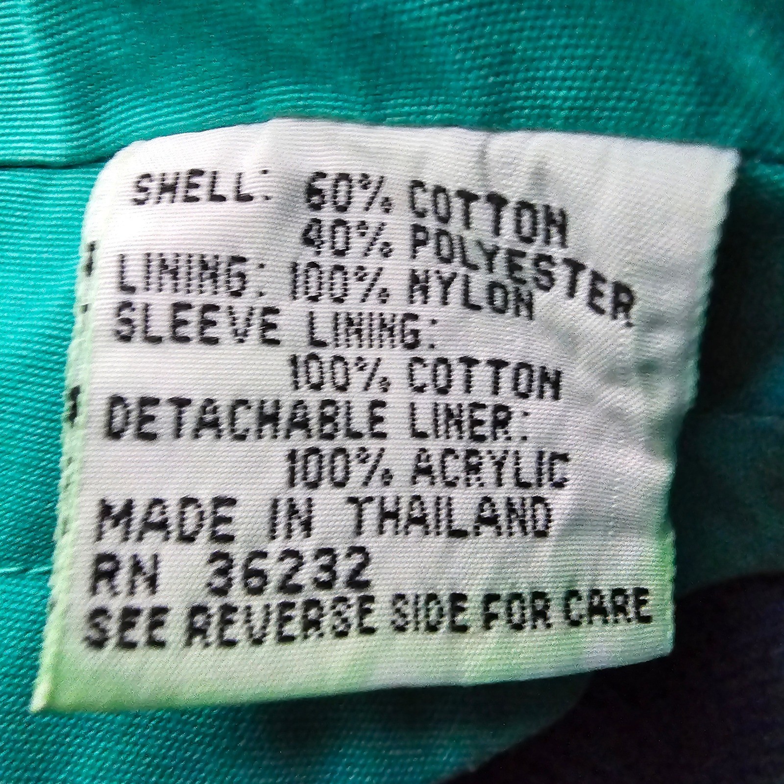 J. Gallery Womens Vintage Belted Trench Coat 9/10 Petite Teal Green Classic Prep