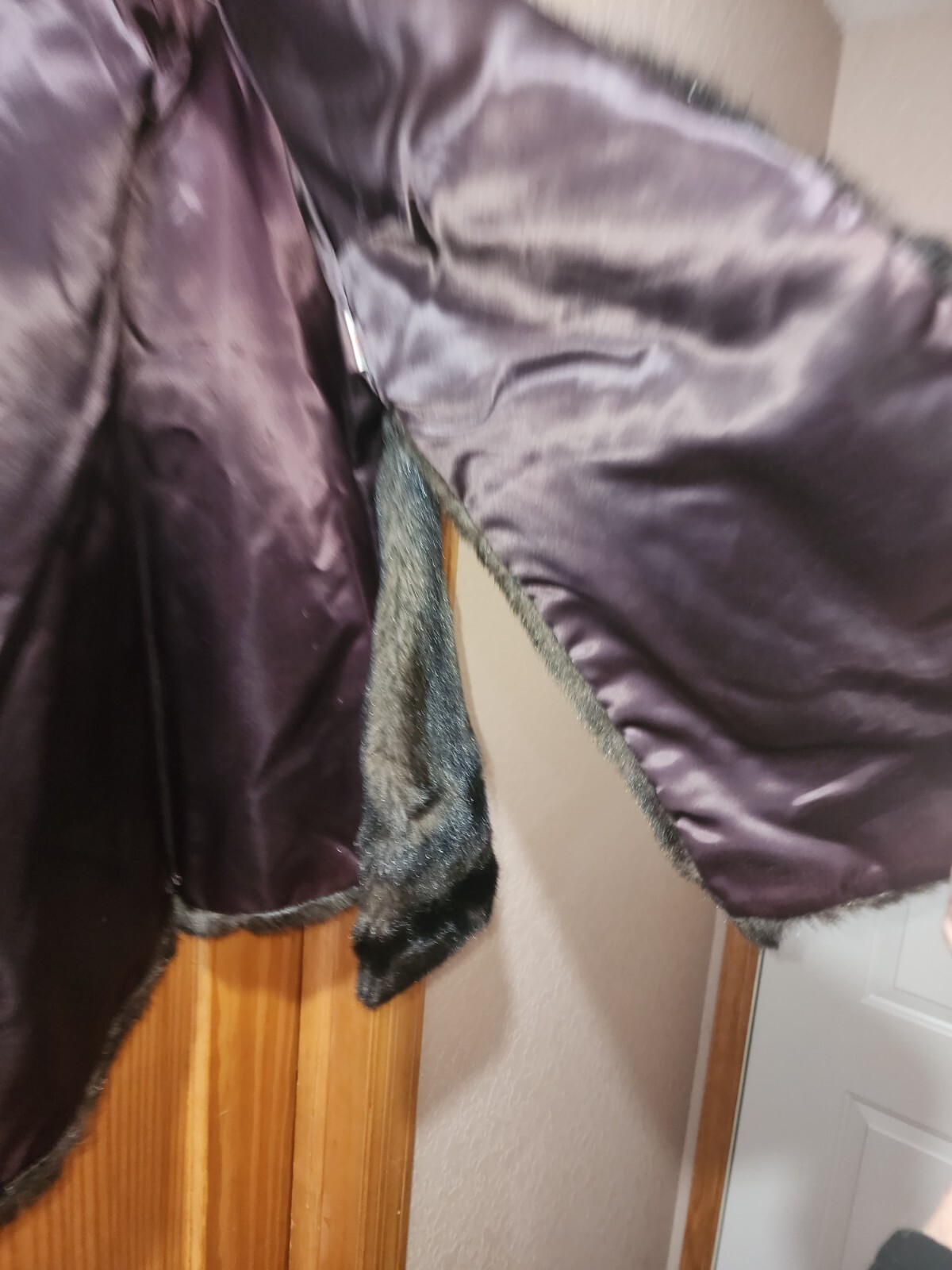 Vintage Tissavel Faux Fur Stole Cape
