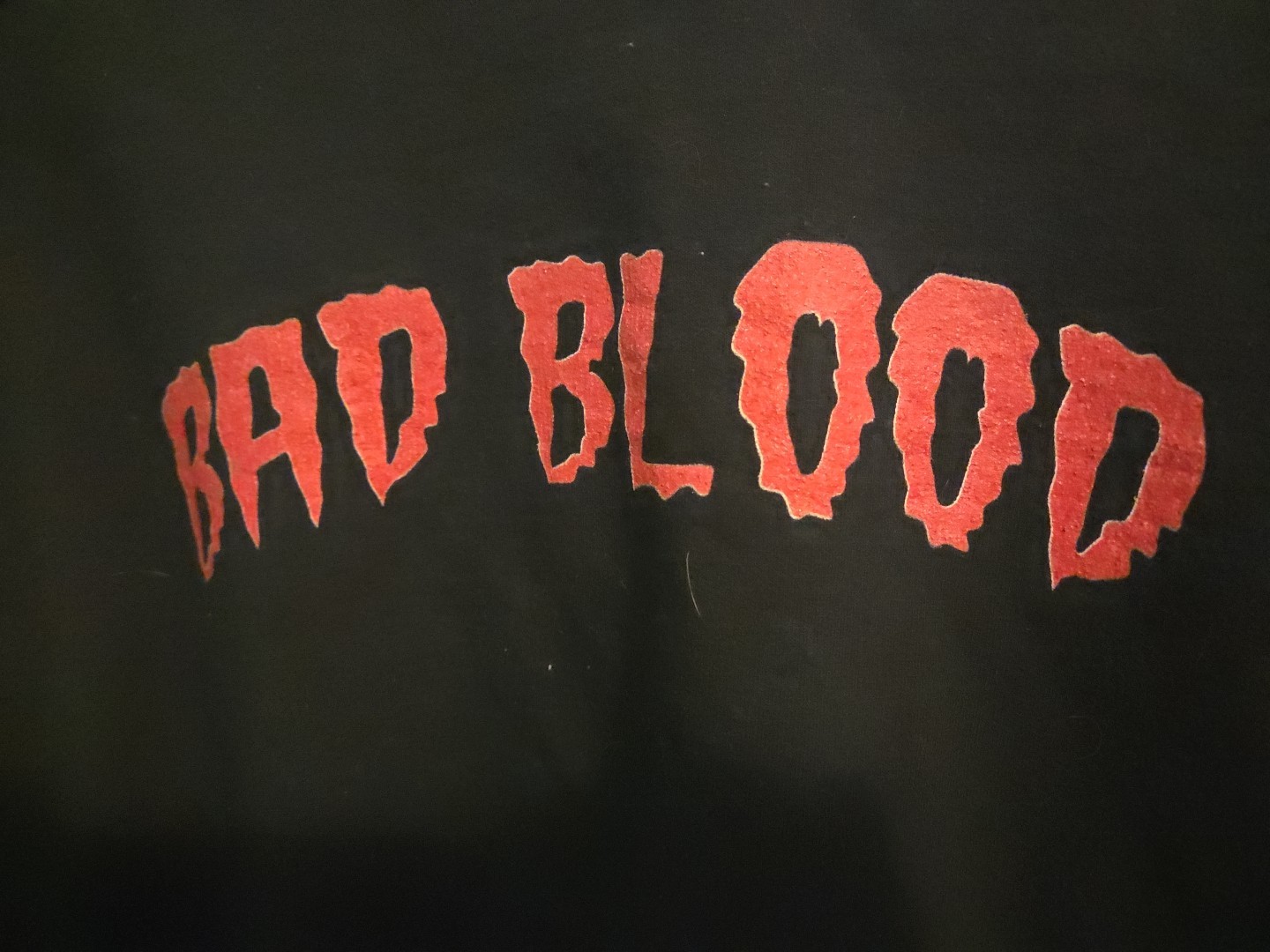 Bad Blood Ruthless Domination SZ „No Tags” XL Sweatshirt LS Black (V-19)