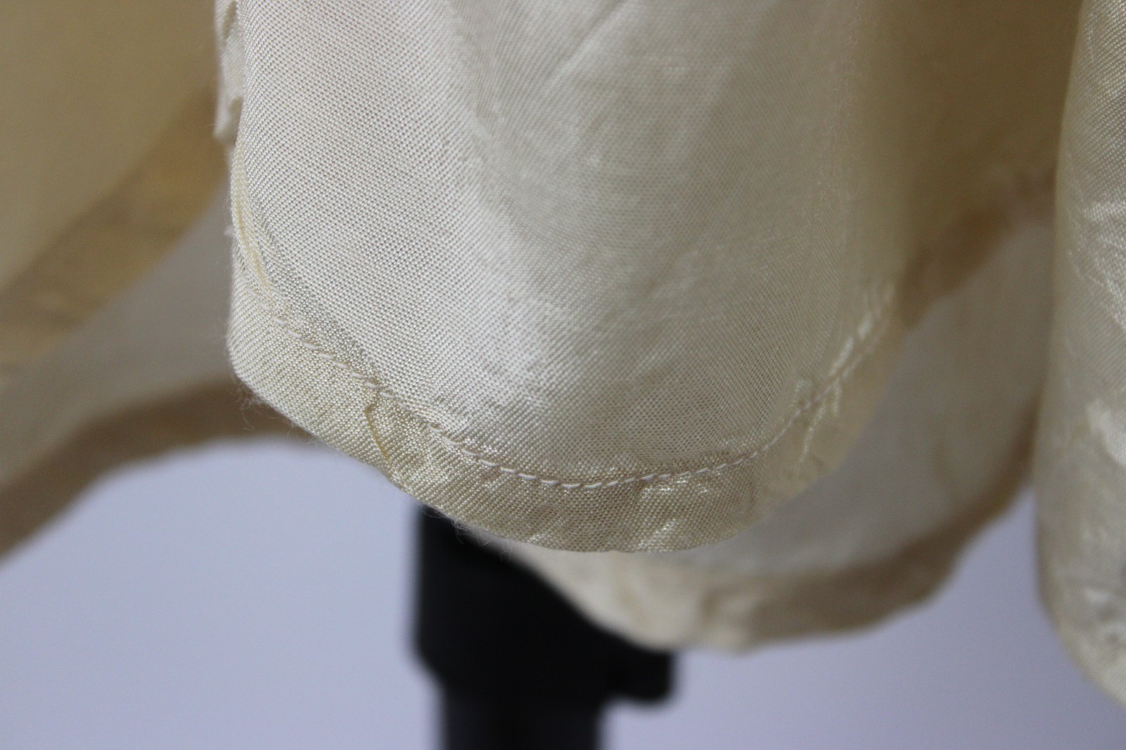 Vintage Gail Garner for All That Glitters Dress Small 2 100% Rayon 45.5” Sheer