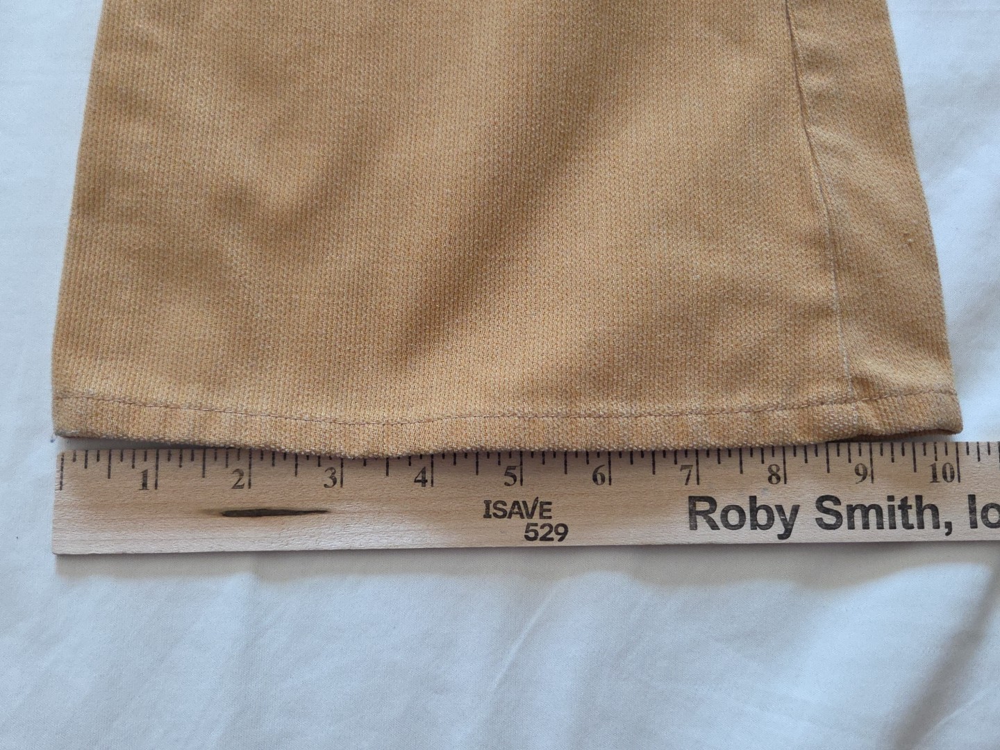 Vtg 1976 Levi’s 747 Student Bell Bottoms Tan Corduroy 24×29 EUC Talon 42 RARE