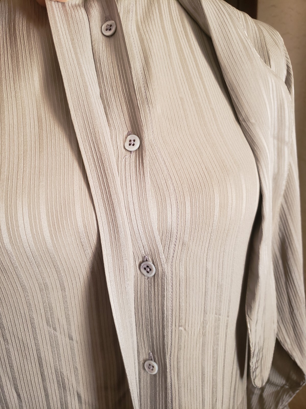 Vintage Silk Midi Dress 40’s/50’s Horchow