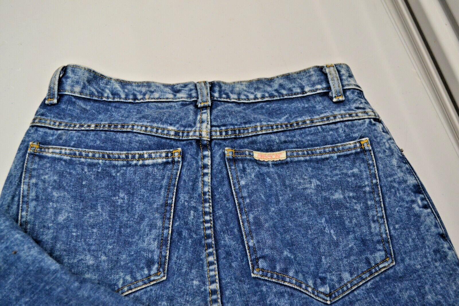 Vintage 80s Sassoon Modern Basics Women’s Jeans with Original Details, Size 14