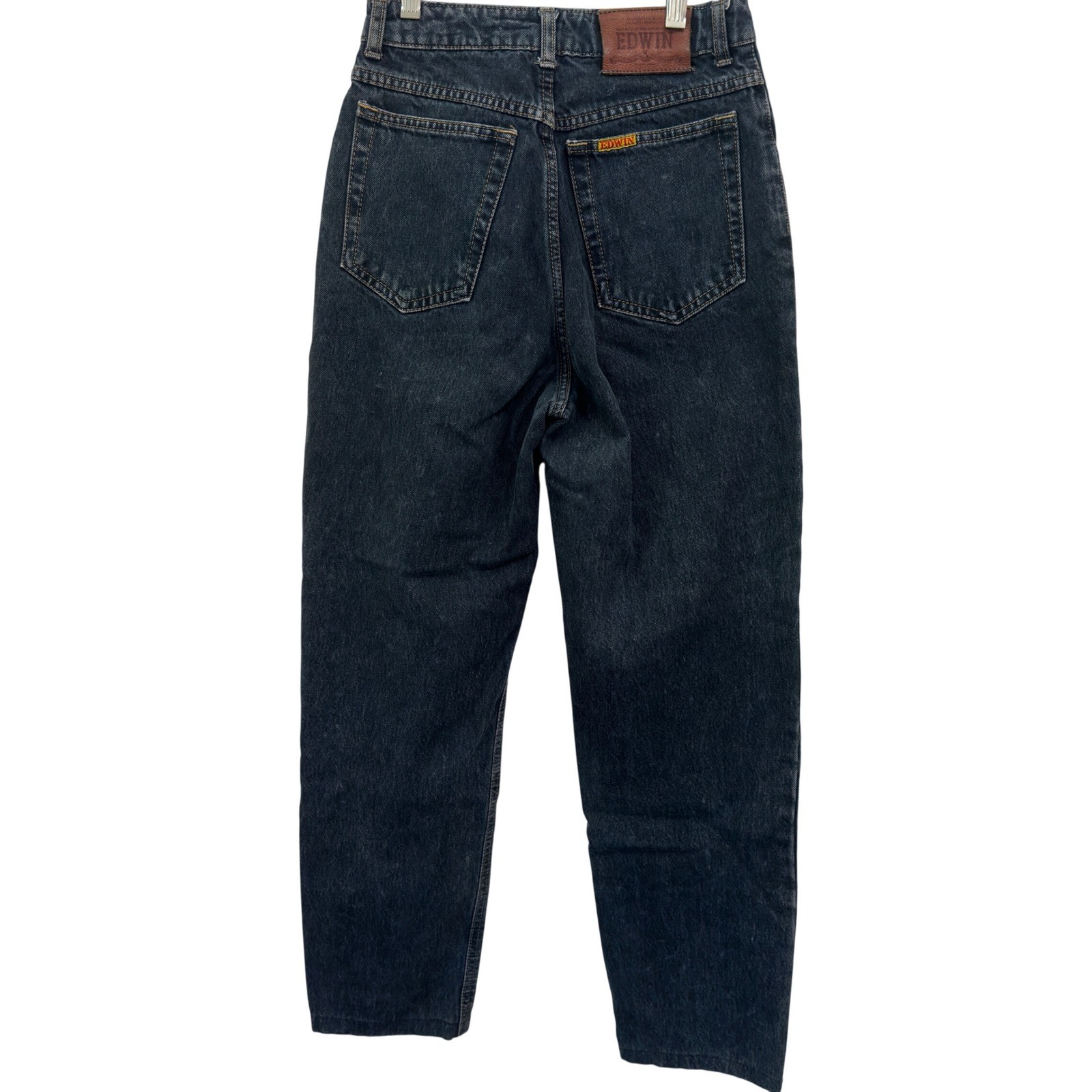 Vintage Edwin Tokyo Jeans LA Slim Made in Japan Dark Wash High Waist W29 L26
