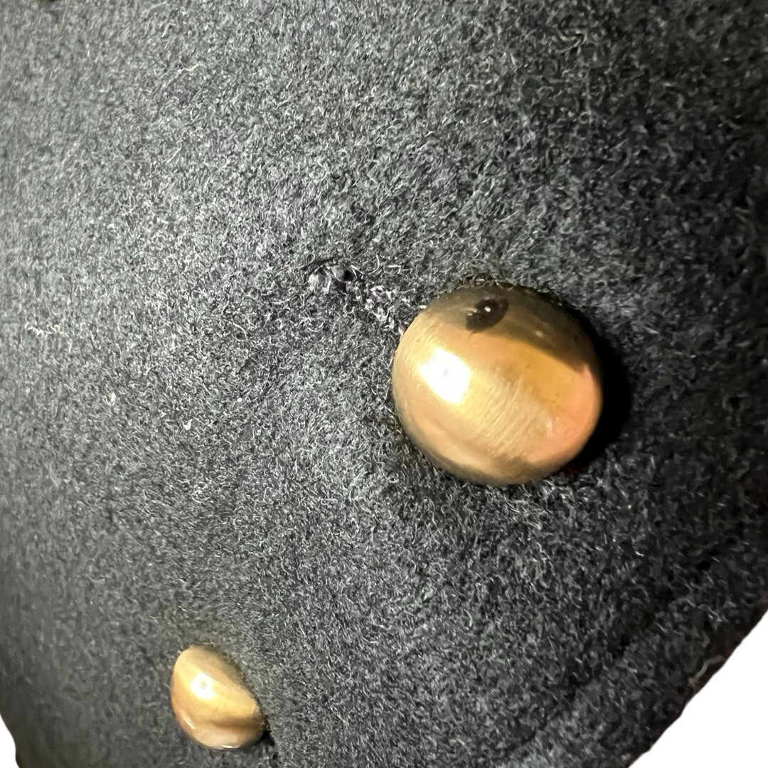 VTG DONNY BROOK Black Wool Trench Coat