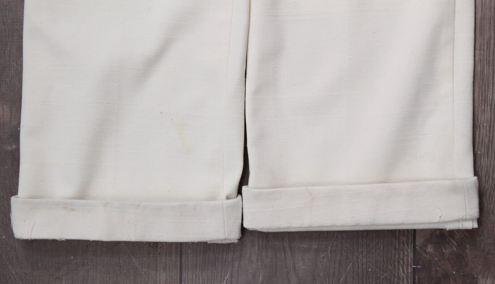 Vtg Women’s 70s White Sleeveless Zip Up Jumpsuit 1970s S/M Mr. Beau By RL Davis
