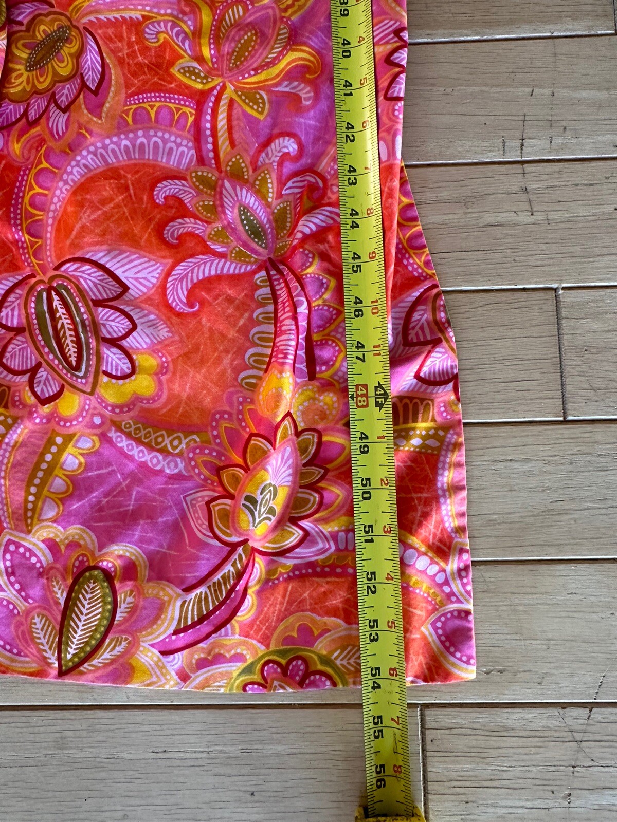 Vtg Stan Hicks Hawaiian Casuals Kimono Sleeve Maxi Muumuu Dress