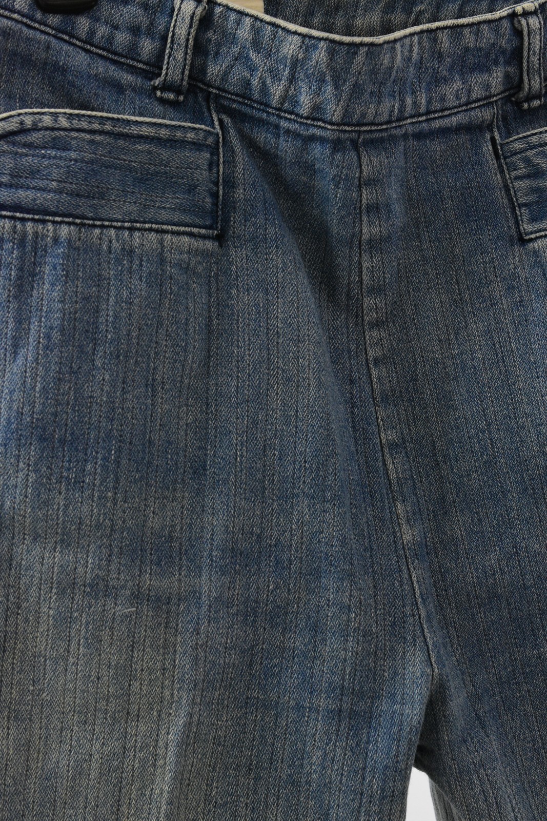 80s Vintage Women Denim Jeans Size 8 High Waist Side Closure Zip Tapered Leg