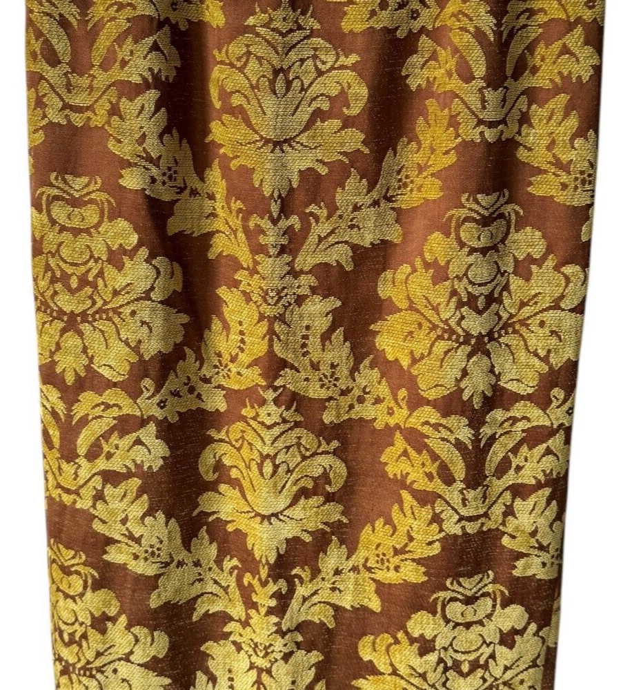 Vintage Donna Vinci Couture Pencil Straight Skirt 8 Tapestry Textured Lined W30″