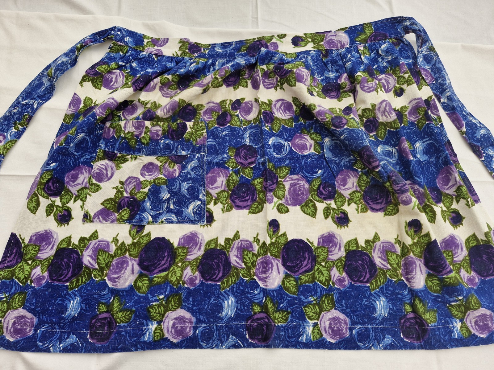 6 x Vintage Half Aprons Bundle | 60s 70s | Cotton Floral Retro