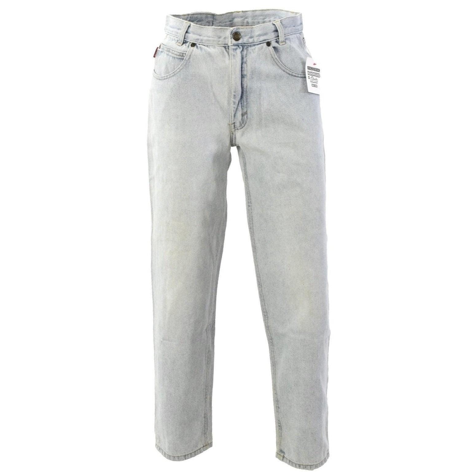 Y2k Bugle Boy Jeans Light Wash Straight Leg Denim Relaxed Fit Womens 4 Faded