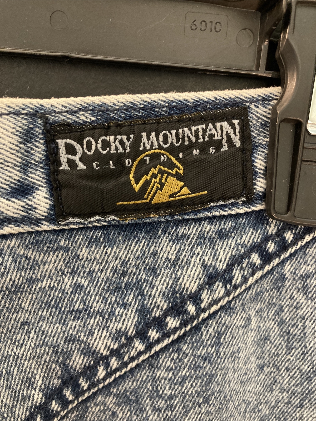 Vintage Rocky Mountain Jeans High Rise Size 30/11 Inseam 35 Denim Blue