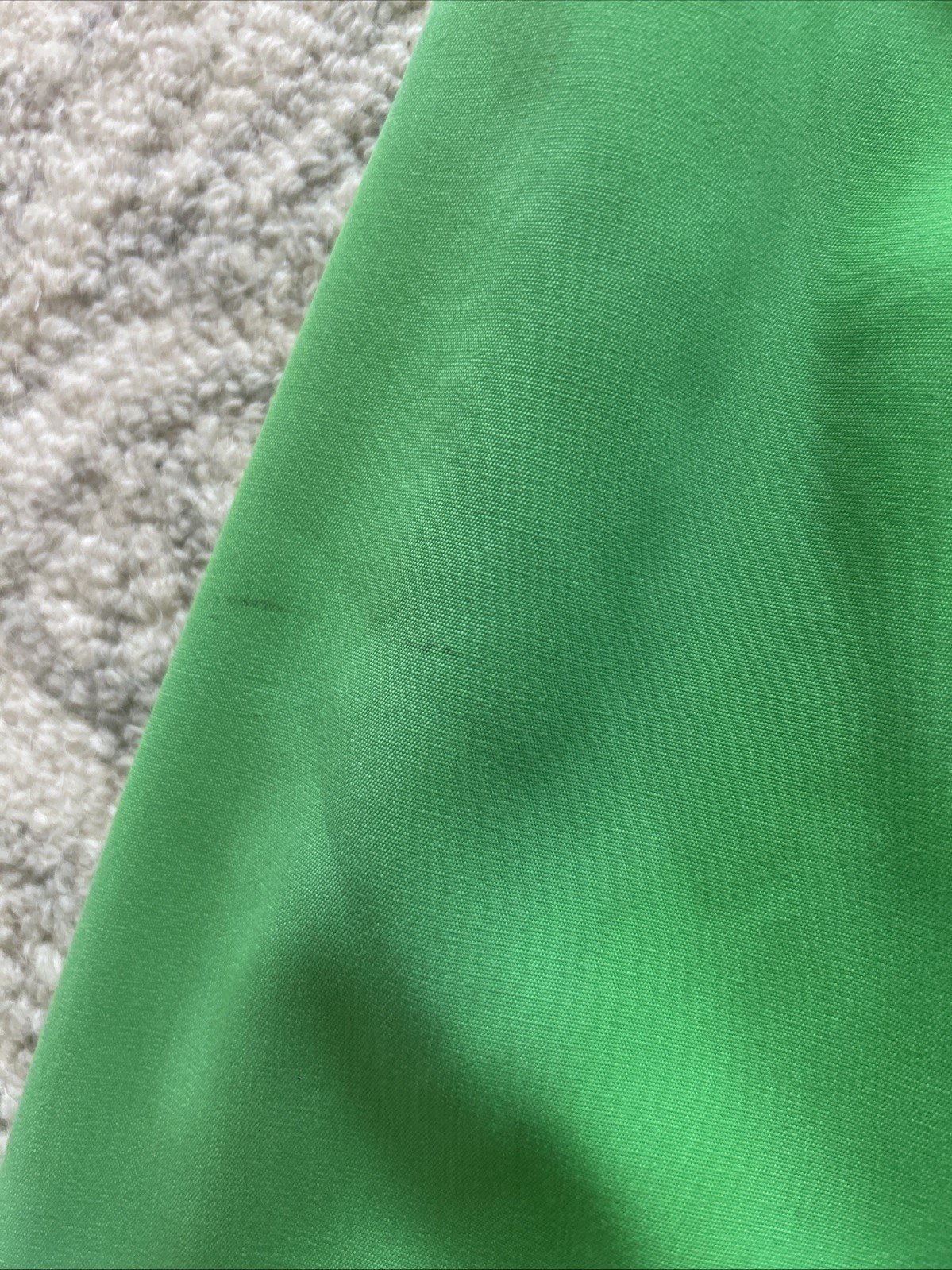 Vintage 1960’s Bobbie Brooks Mod Green Sleeveless Shift Dress Gold Buttons