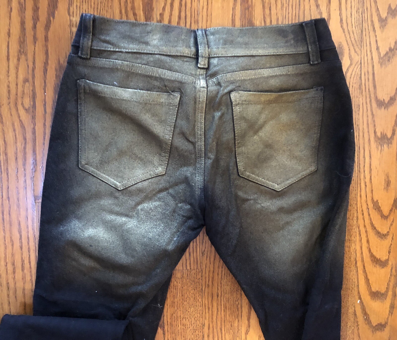 Vintage Vanilla Star Bronze Tinted Front Jeans Size L 30/30