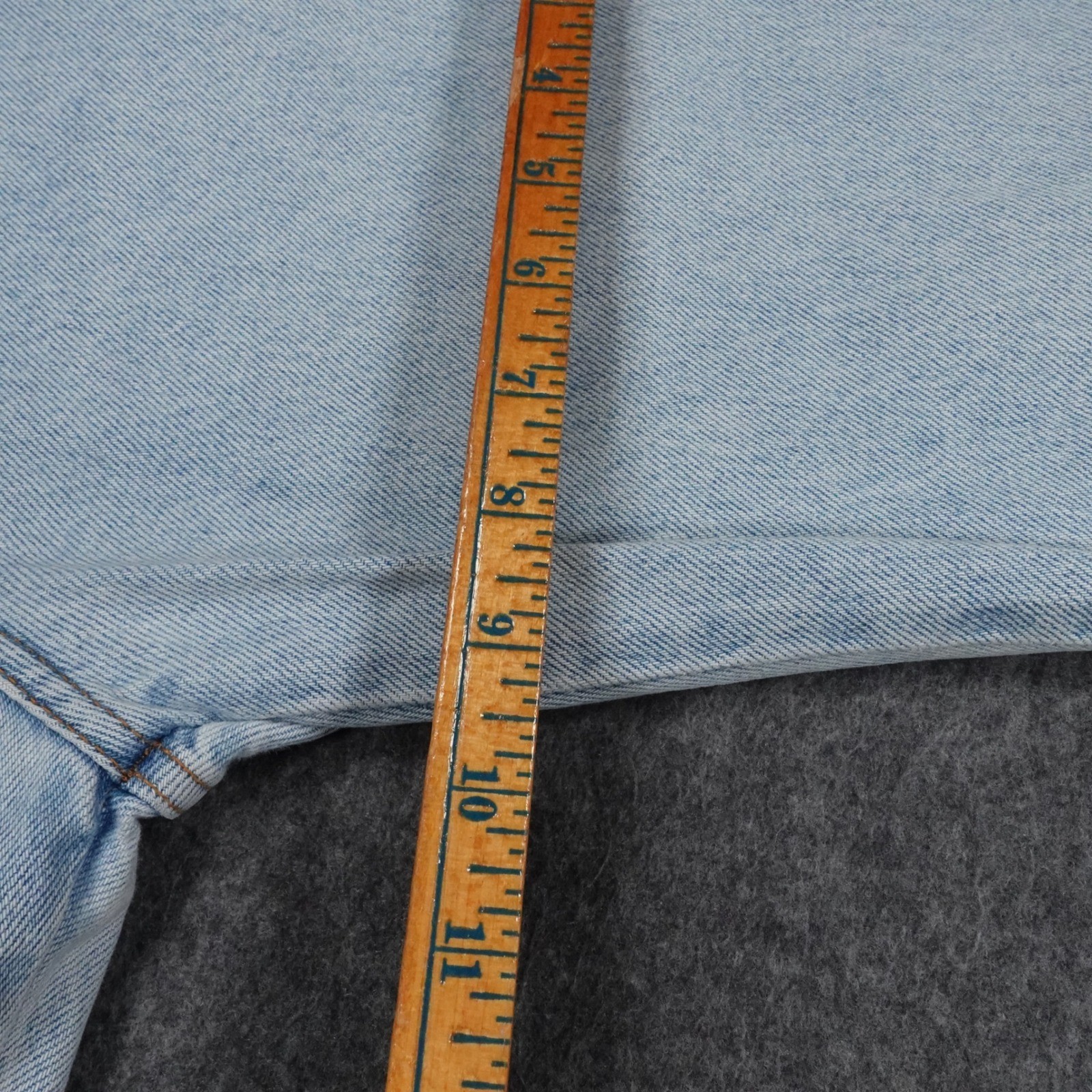 Vintage Bongo High Waisted Slim Tapered Jeans Light Stone Wash 3-R CH10001-I