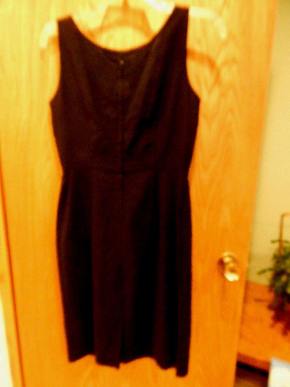 AUTHENTIC VINTAGE LITTLE BLACK DRESS Petal Skirt DRESSY Cocktail Party DRESS