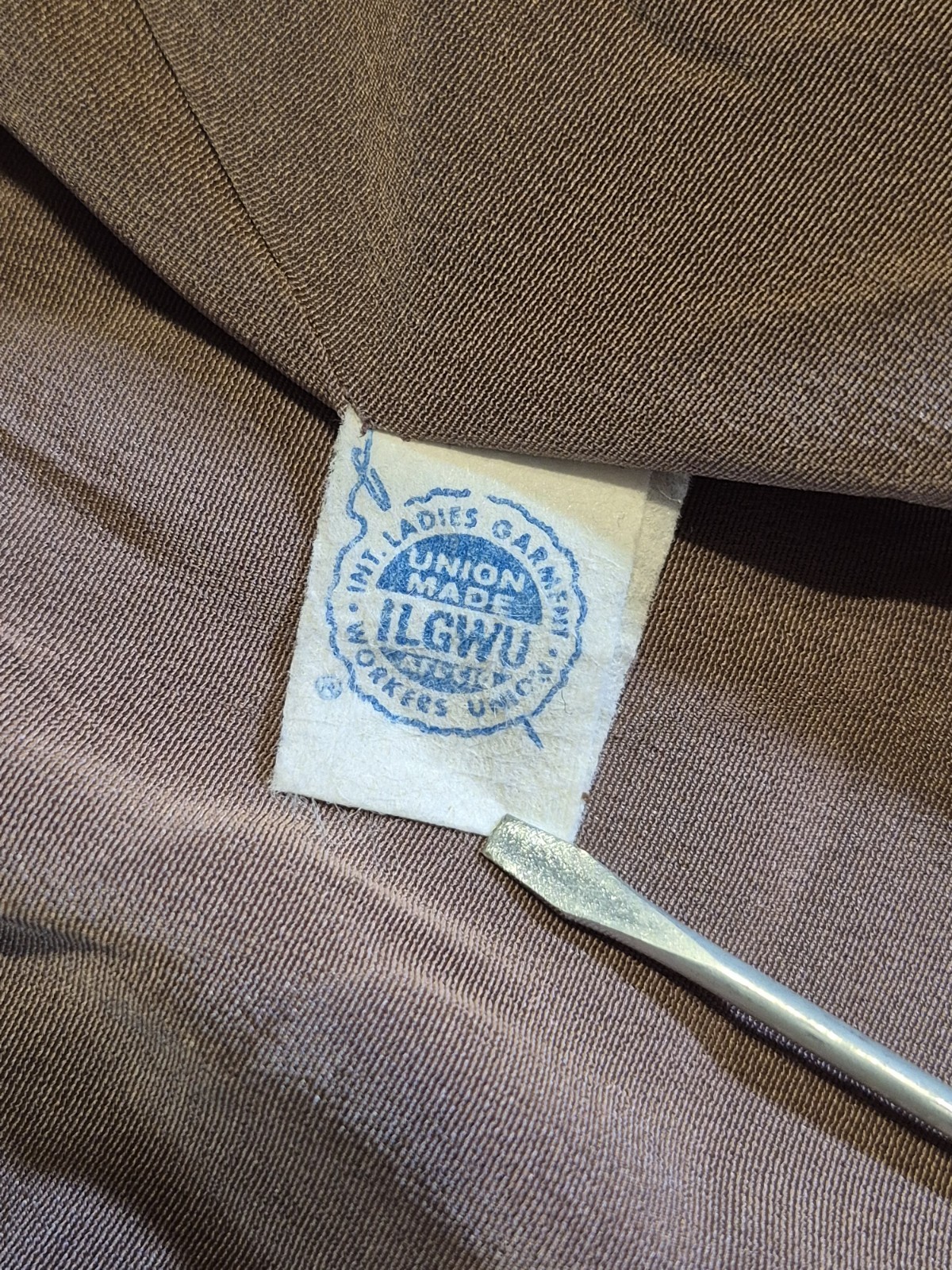 Vintage Union Made Tweed 4 Button Blazer Jacket by Davidow USA M? Gray