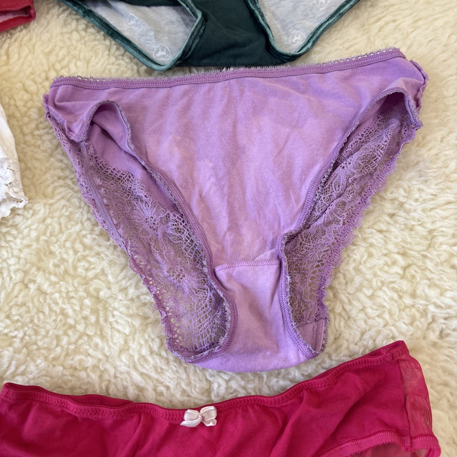 Vintage Lote 10 Pink/victoria Secrets Pantis #092