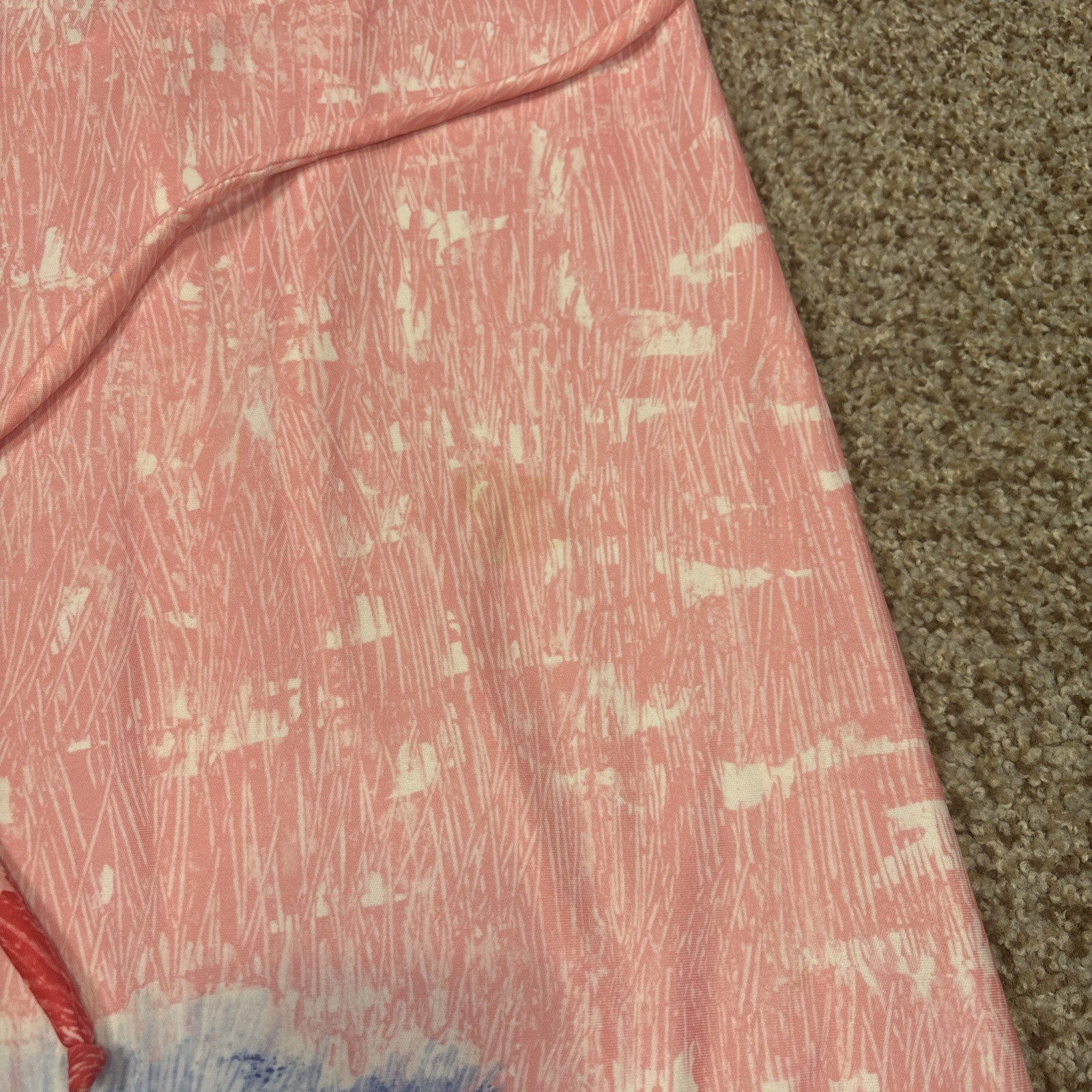 Vintage LOUNGE CRAFT Robe Women’s Pink Full Zip 3/4 Sleeve Size Tag Missing