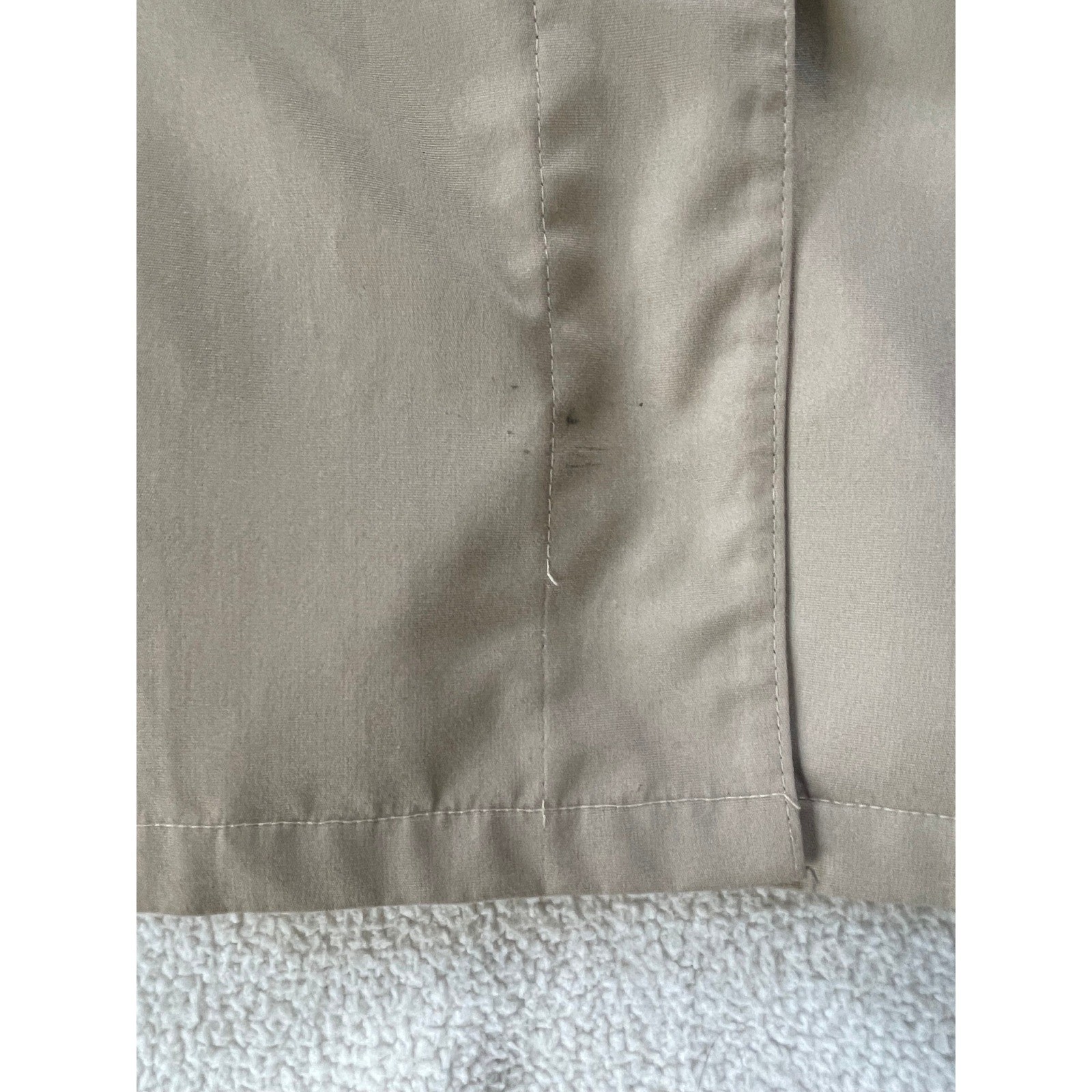 Misty Harbor Womens 14 Reg Trench Coat Beige Vintage Belted ILGWU Made in USA