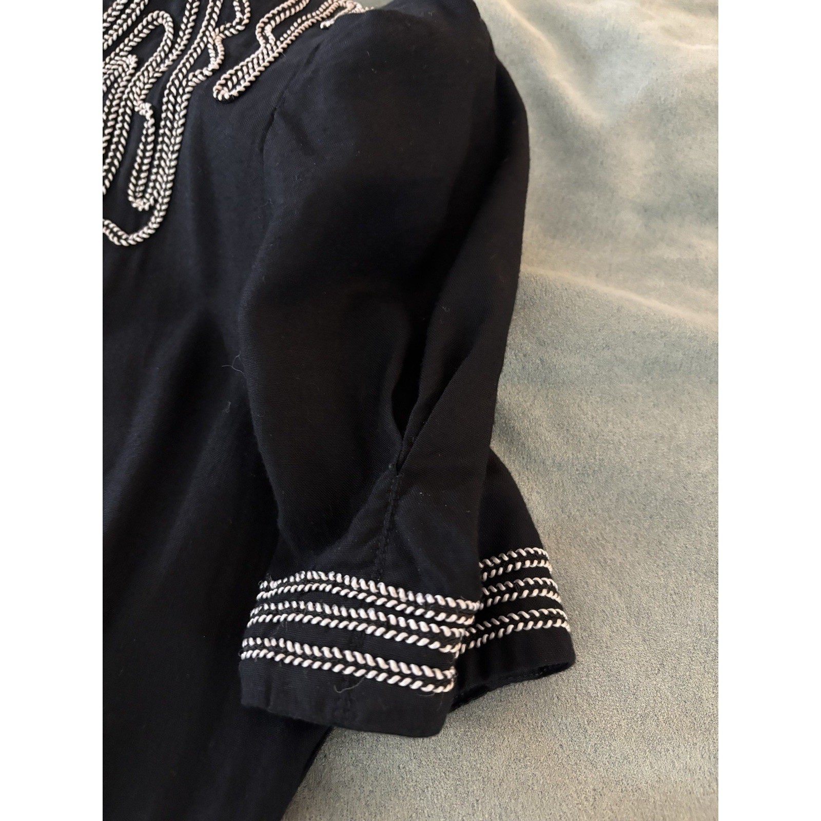 VTG Womens 80s Long Dress Western Dolly Parton Country Prairie Rodeo Cord Sz 4