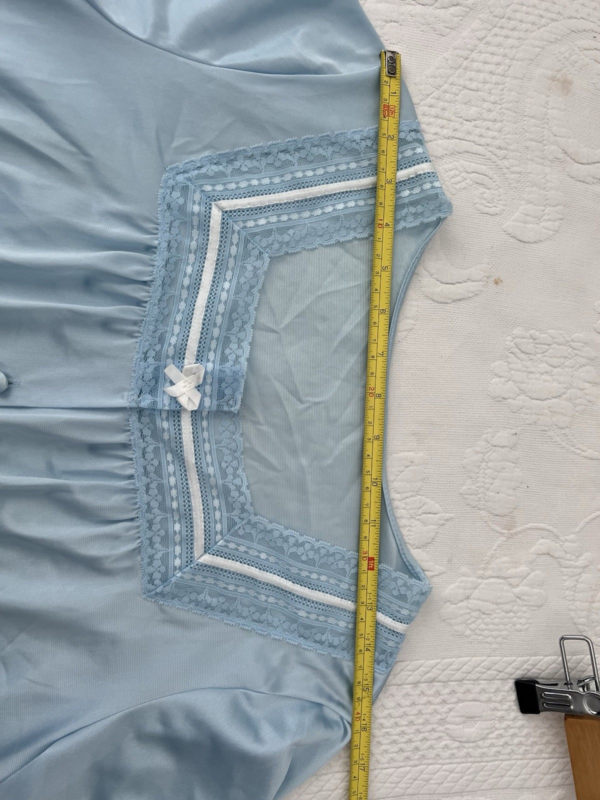 Lot Of 2 VANITY FAIR Vintage Pajama Sets Soft Pink & Blue Pants + Top All Nylon