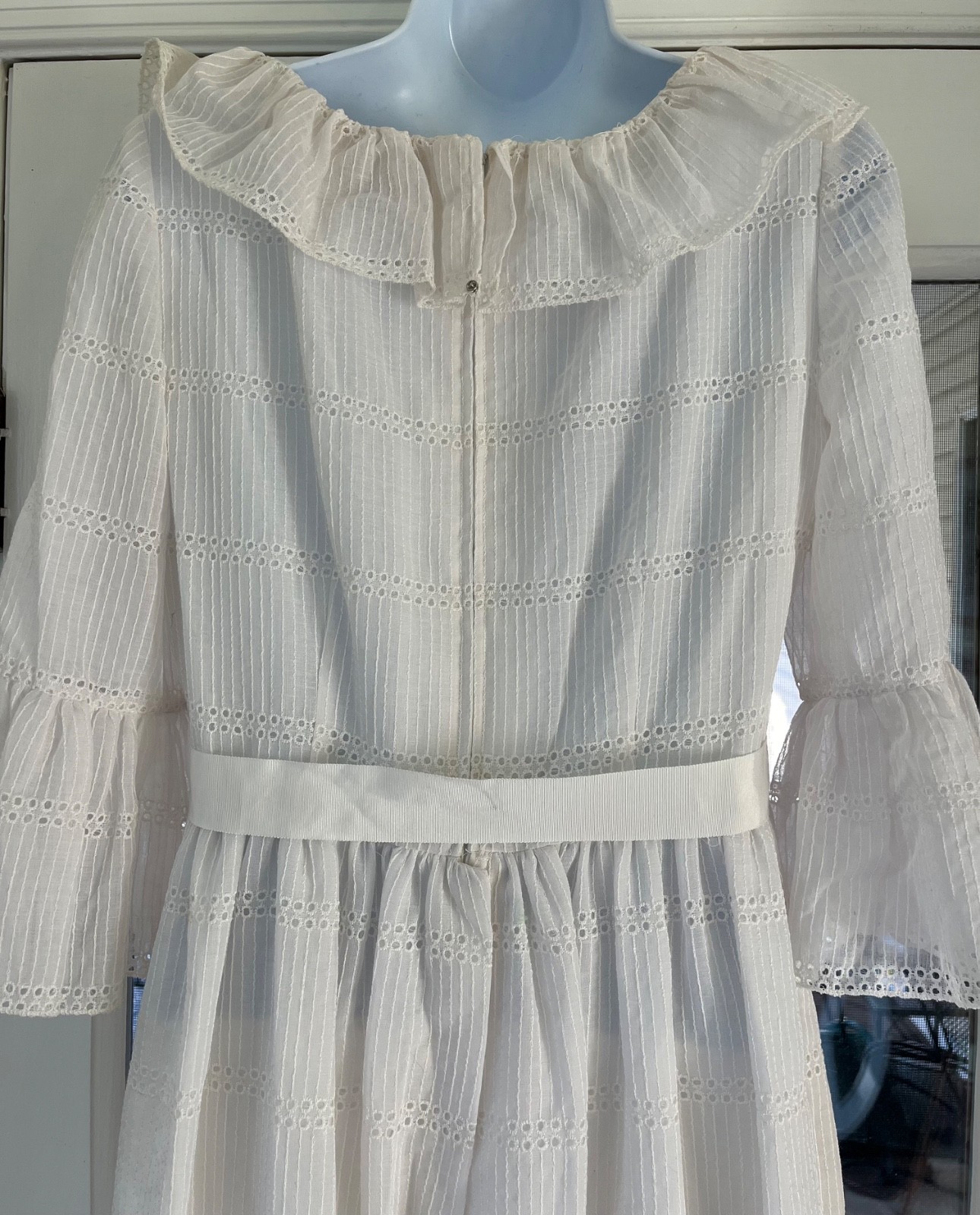 Mollie Parnis Boutique New York Vintage 70’s Maxi Dress New with Tags EC