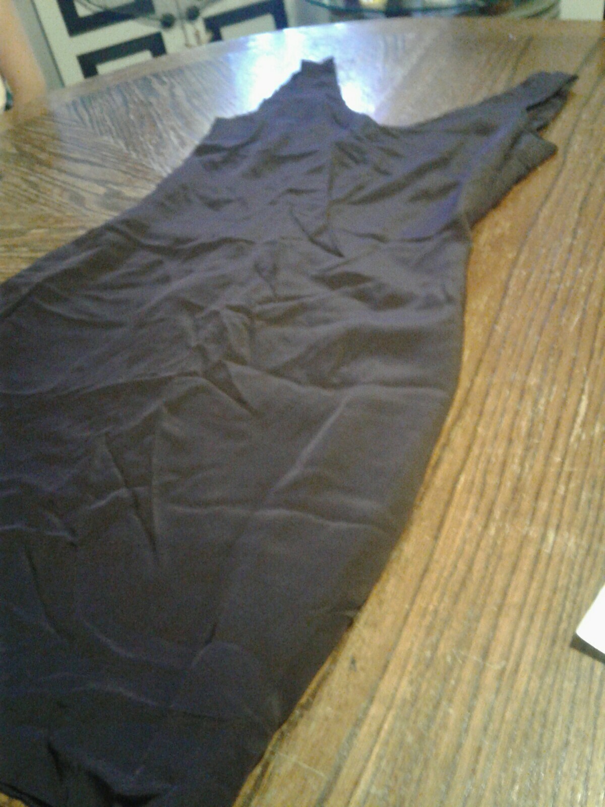 Vintage Jones New York Purple Silk Evening Dress Size 4 (cb33)