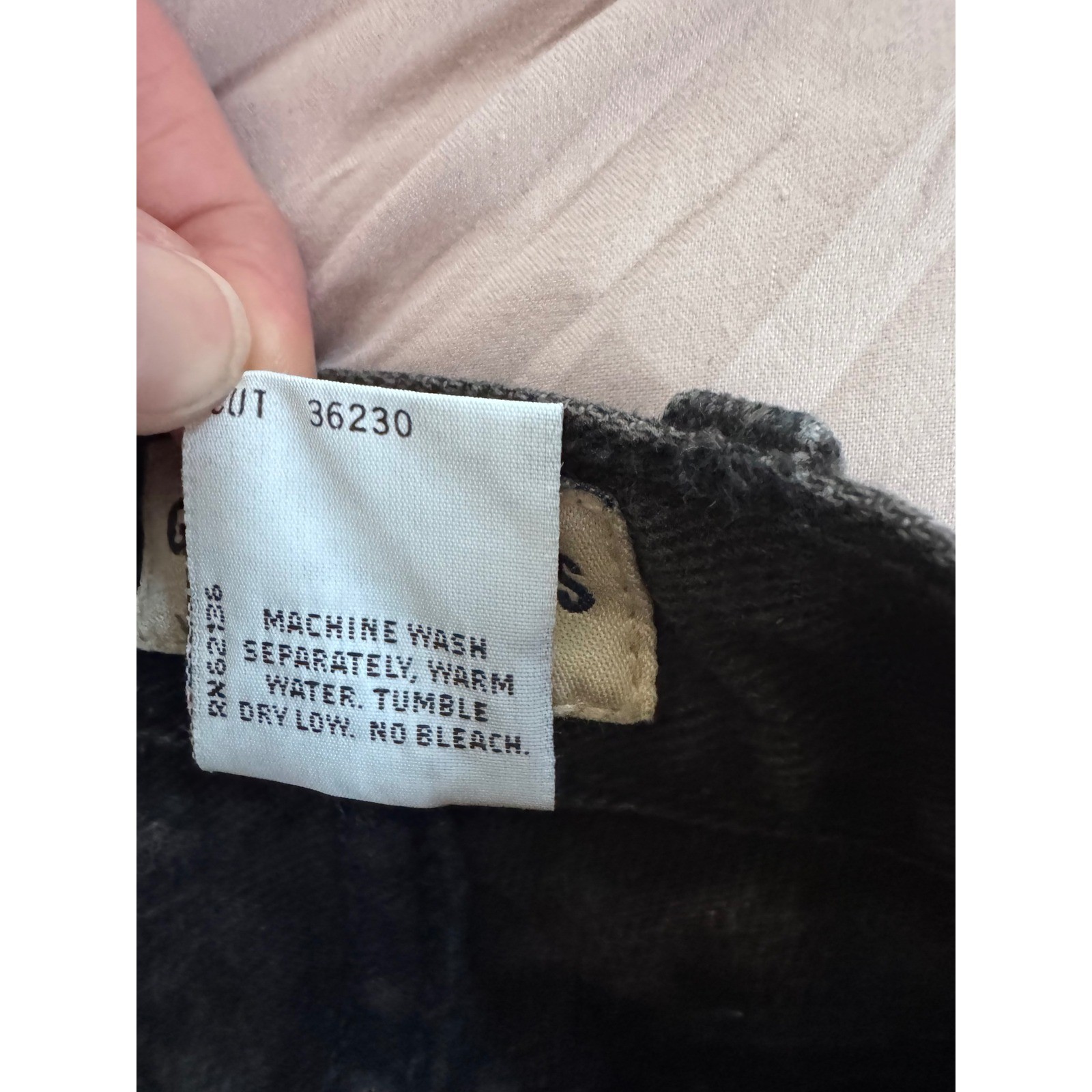Vintage Guess Jeans Black High Rise Tapered Leg 100% Cotton Made in USA Retro
