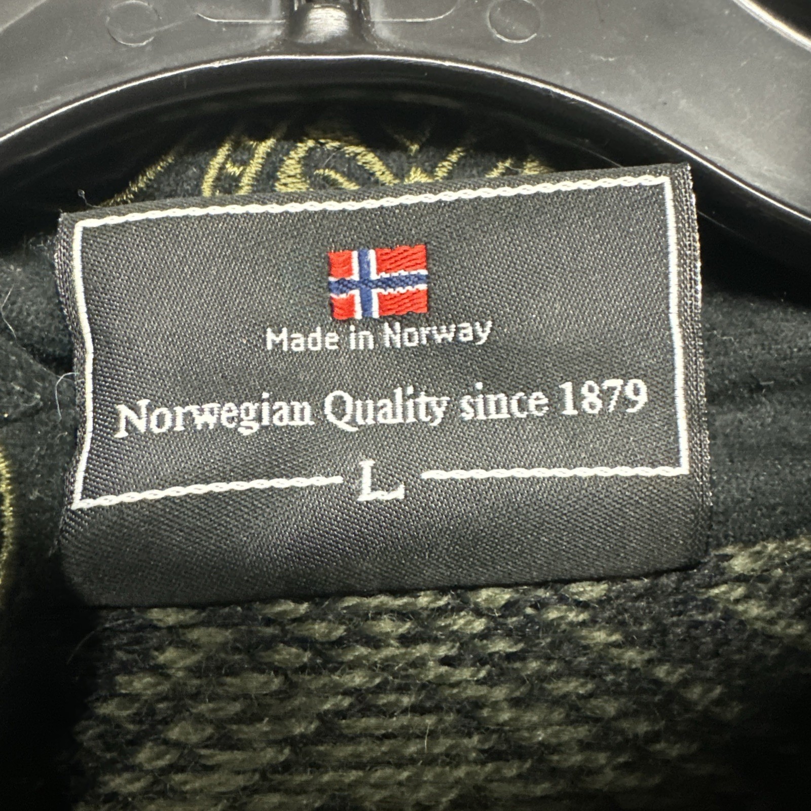Women’s Dale Of Norway 100% Wool Pullover Sweater Ladies Large L Olive/Black