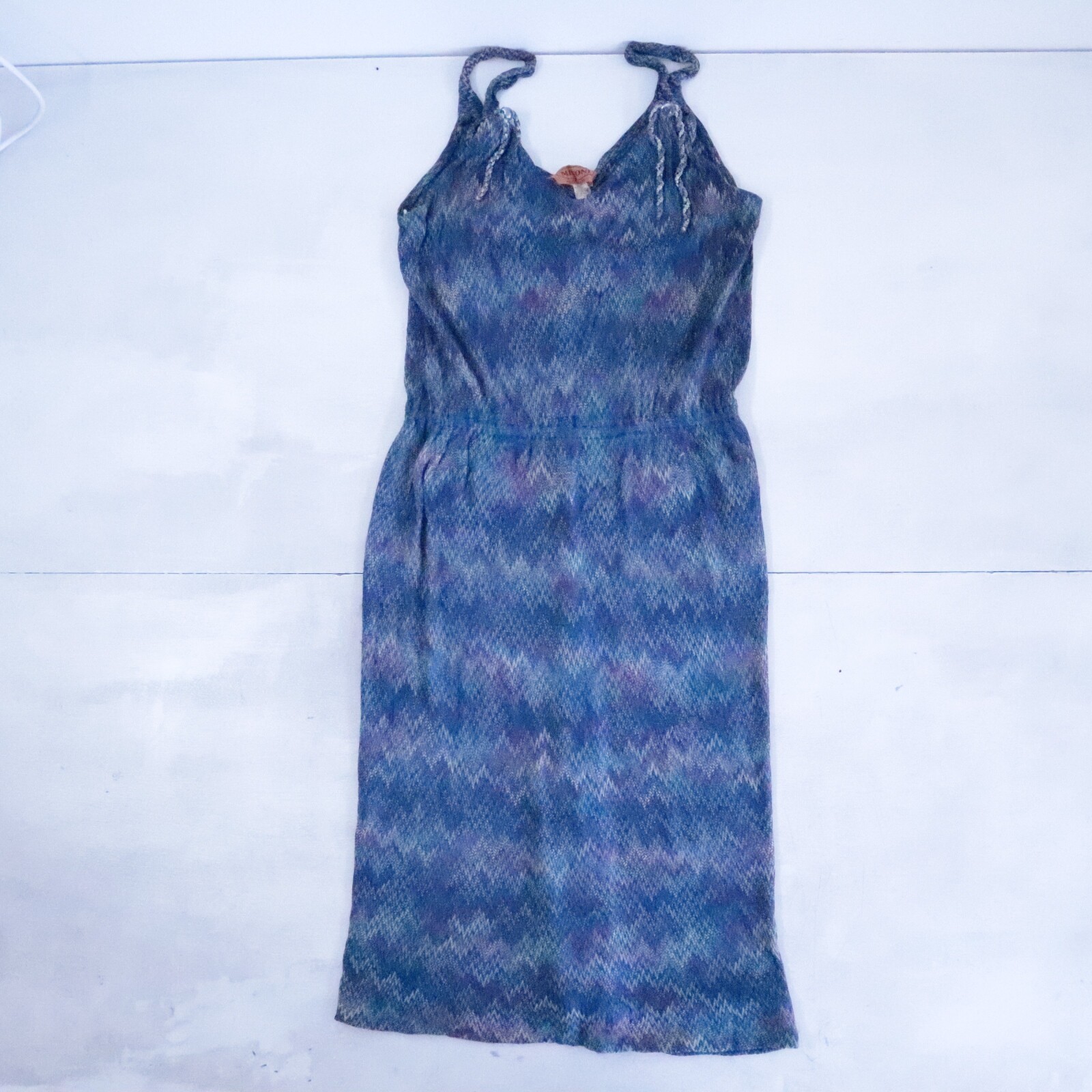 MISSONI COTTON COTTON STORM LABEL VINTAGE DRESS DRESS ORIGINAL 70’S