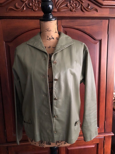 Bonwit Teller VTG Designer Leather Jacket 60-70’s Size S-M